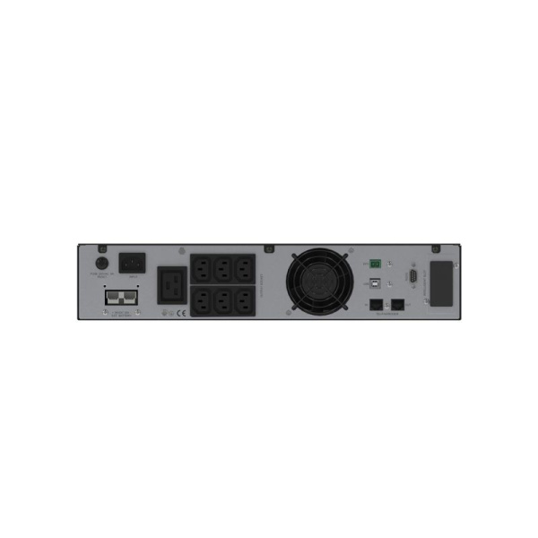 Источник бесперебойного питания онлайн для Small Rackmount 1000В.А/1000Вт 1/1 6хIEC C13 1хIEC C19 EPO USB RS-232 Rack 2U без АКБ 9А.ч DKC SMALLR1A0PI