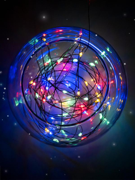Гирлянда "Роса" DC-G06-120M 120 RGB microLED 12.1м. 8реж. 3хAA ФАZА 5059610