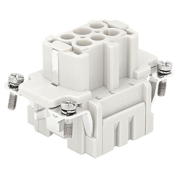 Розетка OptiLink HDC-HE-6-16-FS-(0.14-2.5) 500В КЭАЗ 352249
