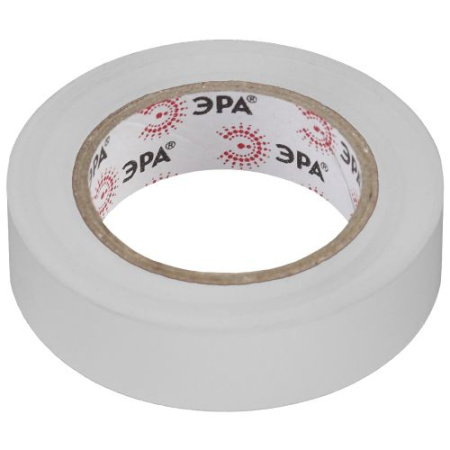 Изолента ПВХ 15ммх10м бел. ET1510WHITE Эра C0036553