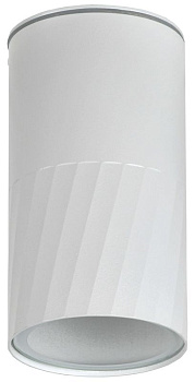 Светильник 5222 GU10 IP65 уличный потолочный бел. IEK LT-UPU0-5222-GU10-1-K01