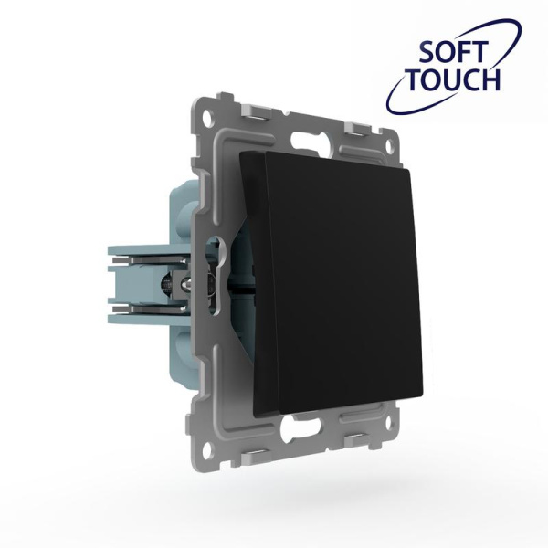 Переключатель 1-кл. СП Pixel IP44 механизм карбон TOKOV ELECTRIC TKE-PX-P1-C14-IP44