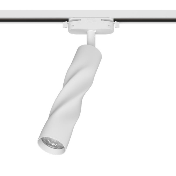 Светильник трековый поворотный ARTLINE 55х55х200 GU10 230В алюм. 2.6кв.м бел Ritter 59931 3