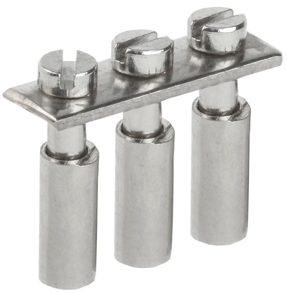 Перемычка центральная для КВИ-6кв.мм 3PIN IEK YZN30Q-006-3P