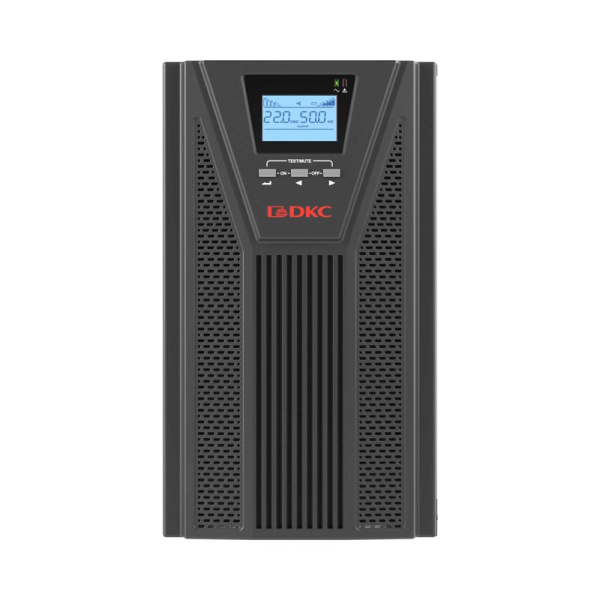 Источник бесперебойного питания Онлайн для Small Tower 2000 ВА/1800Вт 1/1 4xSchuko EPO USB RS-232 RJ45 6х7А.ч DKC SMALLT2A10S