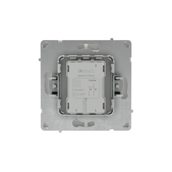 Кнопка 2-кл. KANT бел. песок DKC 7010154
