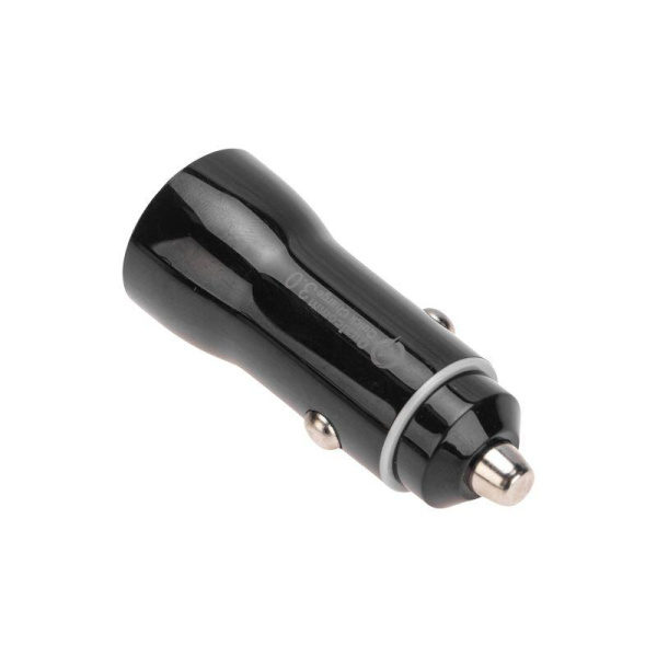 Автозарядка в прикуриватель АЗУ USB-A (QC 3.0)+USB-C (PD) 38Вт черн. Rexant 18-1200