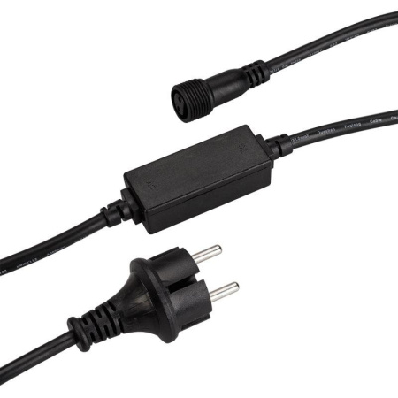 Шнур питания ARD-CLASSIC-STD-1.5M закрытый черн. Ardecoled 025883
