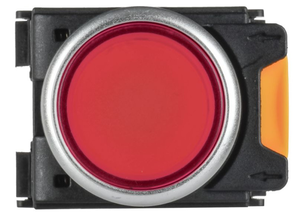 Кнопка d22мм 1НО+1НЗ MASTER с подсветкой красн. IEK MI-BT60-11D-3-12-K04