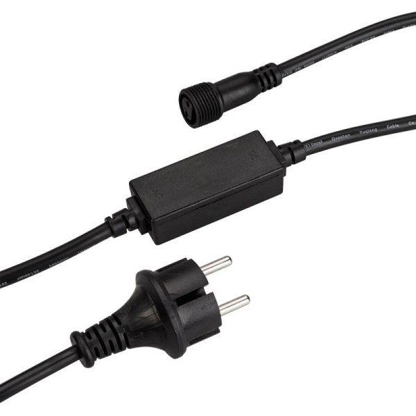 Шнур питания ARD-CLASSIC-STD-1.5M закрытый черн. Ardecoled 025883