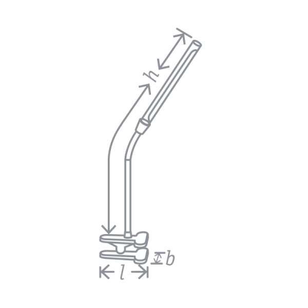Светильник 61 036 NDF-C004-7W-4K-WH-LED прищепка; гибкий; бел. Navigator 61036