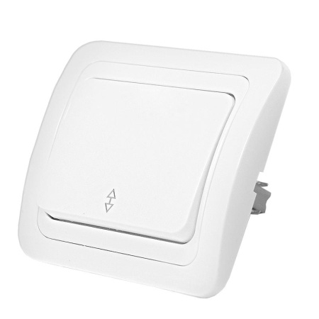 Переключатель проходной 1-кл. СП Валери 10А IP20 бел. UNIVersal В0025