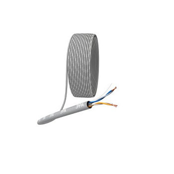 Кабель витая пара U/UTP кат.5E 2х2х24AWG CU PVC SIMPLE (уп.305м) UL-2-PVC Эра Б0044425