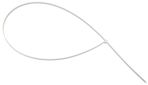 Хомут 8.8х1220мм P6.6 стандартный бел. (уп.100шт) IEK UHH30-D088-1220-100-K01