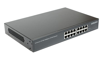 Инжектор PoE Midspan-8/150RG Gigabit Ethernet на 8 портов OSNOVO 13798