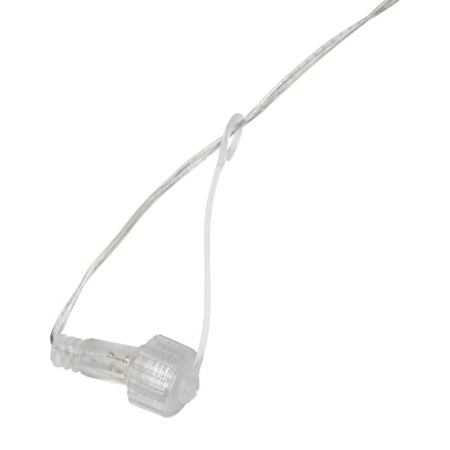 Гирлянда светодиодная "Бахрома"25м 440LED разноцвет. эффект мерцания соединяемая провод прозр. Uniel UL-00010886