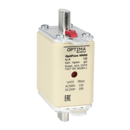Вставка плавкая OptiFuse NH00-80-gG-УХЛ3 КЭАЗ 374934