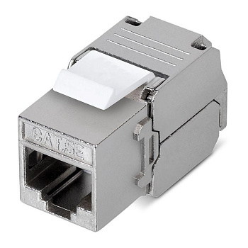 Модуль Keystone Jack RJ-45(8P8C) FTP экранир. кат.5e тип 180град. самозажимной PRO Rexant 02-0071