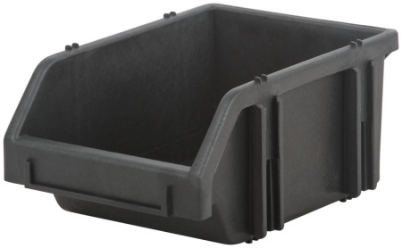 Лоток для крепежа пластик. черный 75х110х165мм FIT 65693