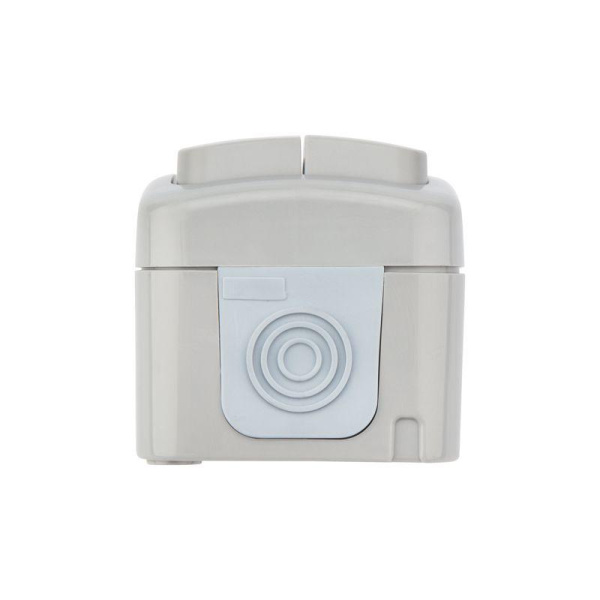 Выключатель 2-кл. ОП Mini OG IP54 сер. Kranz KR-78-0833