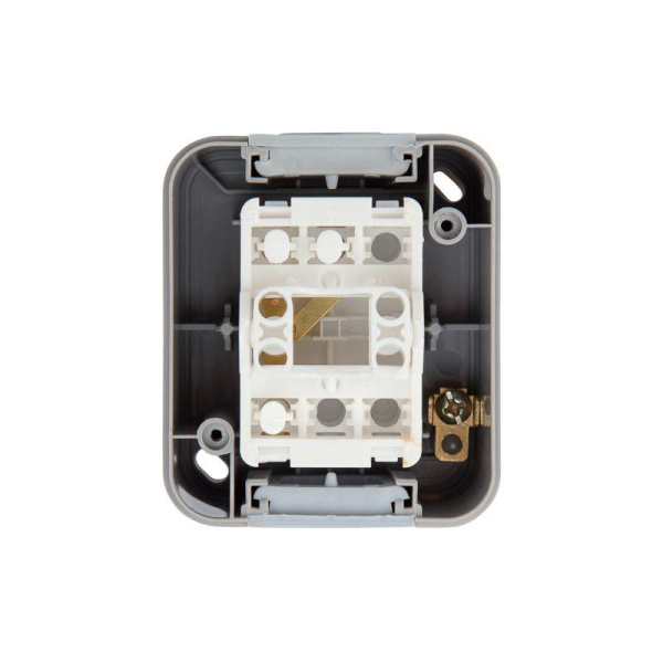 Переключатель проходной ОП Mini OG IP54 сер. Kranz KR-78-0837