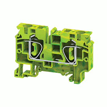 Клемма заземляющая пружинная OptiClip CXG-10-PE-(0.2-10) КЭАЗ 289762