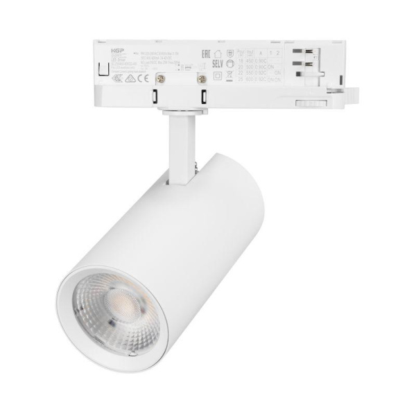 Светильник светодиодный LGD-GERA-4TR-R74-20W Warm3000 WH 55deg 230В IP20 20Вт 3000К метал. Arlight 055168