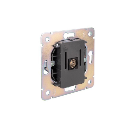 Розетка СП STRONG MIELE TV антрацит Kranz KR-78-0723-5