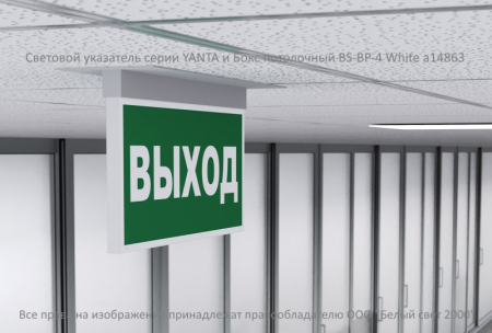Бокс потолочный BS-BP-4 Белый Свет a14863