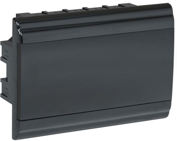 Корпус модульный встраиваемый ЩРВ-П-12 PRIME IP41 пластик. черн. IEK MKP13-V-01-12-41-K02