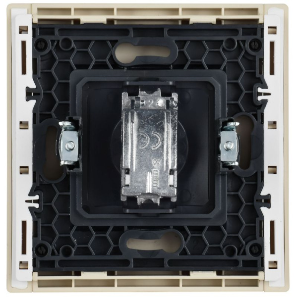 Розетка TV оконечная FORTE&PIANO FP428 ваниль IEK FP-A10-O-K10