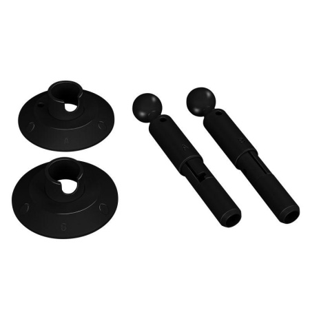 Крепление MOONLIGHT-ROUND-D13-S-KIT комплект метал. черн. Arlight 043831