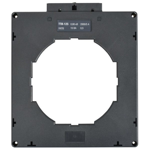 Трансформатор тока ТТИ-125 5000/5А кл. точн. 0.5S 15В.А МПИ08 IEK ITT70-3-15-5000-08