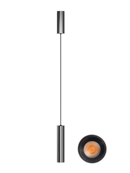 Светильник светодиодный TUBE SURFSP DLTB 10Вт 3000К тепл. бел. 700лм подвесной сер. OSRAM 4607194233076