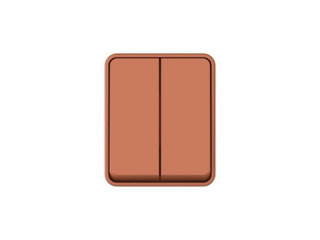 Выключатель 2-кл. ОП AtlasDesign PROFI IP54 10AX терракот. SE ATN547051
