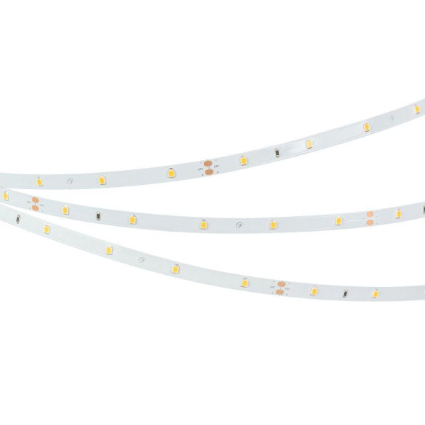 Лента светодиодная RT-A30-8mm 24V Warm 2400К 2.9Вт/м IP20 2835 открыт. (уп.5м) Arlight 024111(2)