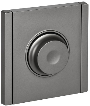 Светорегулятор поворотно-нажимной СП FORTE&PIANO FP554 600Вт сталь IEK FP-D20-0600-K46