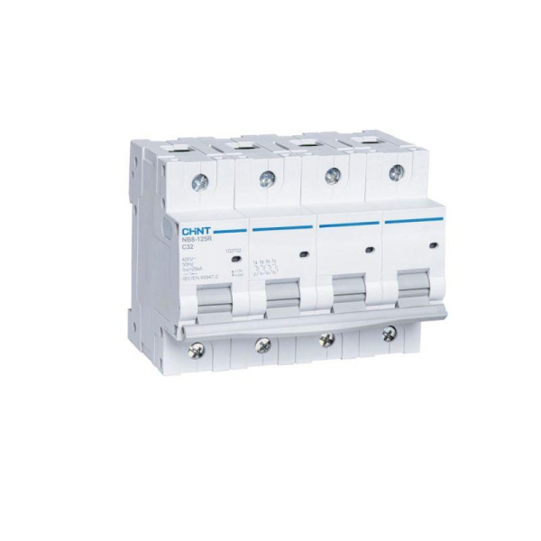 Выключатель автоматический модульный 4п C 25А 25кА NB8-125R (R) CHINT 559824