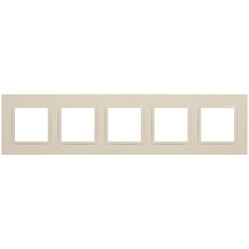 Рамка 5-м Elegance 14-5015-02 Classic слон. кость Эра Б0060592