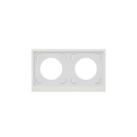 Рамка 2-м KANT IP44 бел. песок DKC 7010944