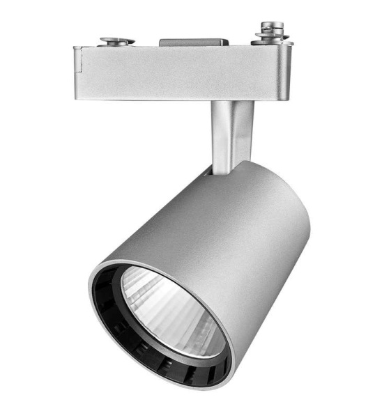 Светильник светодиодный трековый PTR 0330 30Вт 4000К IP40 24град. GR сер. JazzWay 5023802