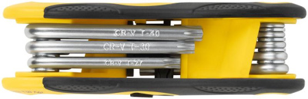 Ключ TORX T9-T40 складной CrV (уп.8шт) FIT 64016