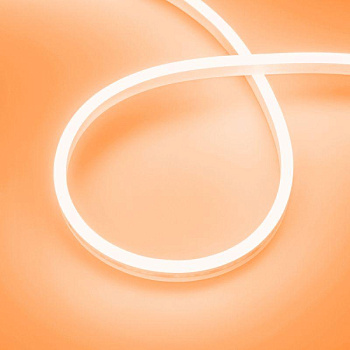 Лента светодиодная AURORA-PS-A120-12x6mm 24V Amber 10Вт/м IP65 2835 герметичная (уп.5м) Arlight 036683