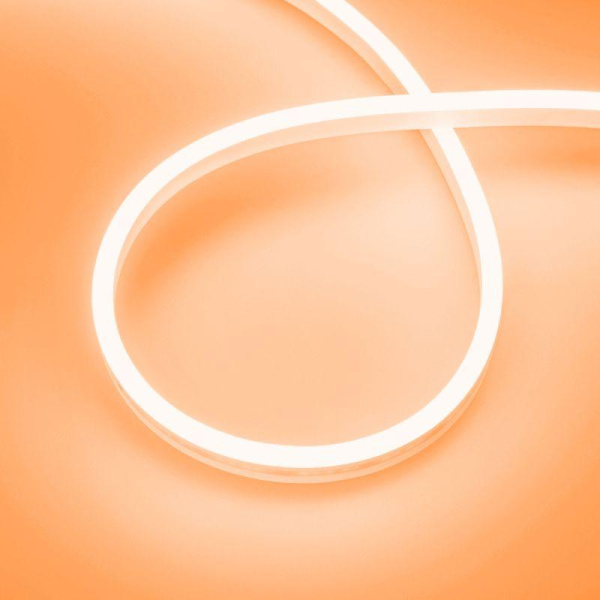 Лента светодиодная AURORA-PS-A120-12x6mm 24V Amber 10Вт/м IP65 2835 герметичная (уп.5м) Arlight 036683