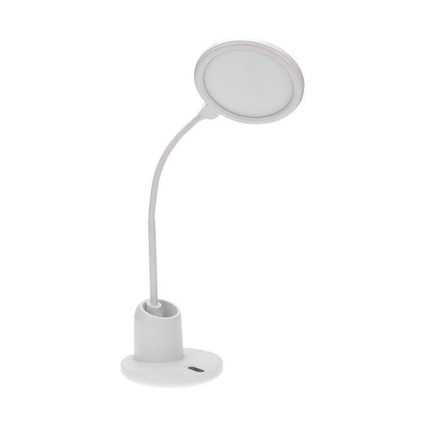 Светильник настольный LED 12Вт с органайзером бел. Rexant 75-0224
