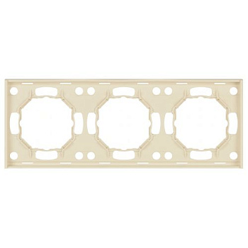 Рамка 3-м Arktik сл. кость 16-5003-02 Эра Б0070565