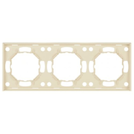 Рамка 3-м Arktik сл. кость 16-5003-02 Эра Б0070565