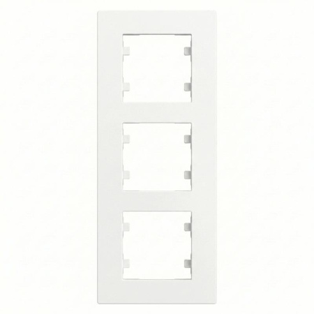 Рамка 3-м вертикальная Karea RIZZ бел. Makel 88001708