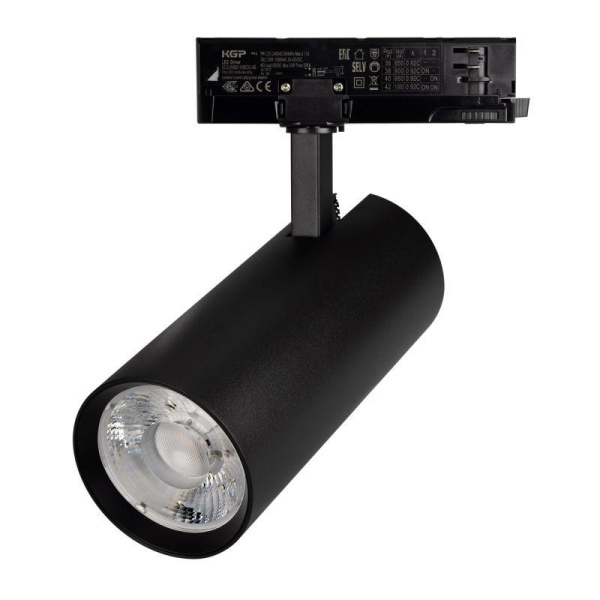 Светильник светодиодный LGD-GERA-4TR-R90-40W Day4000 BK 24deg 230В IP20 40Вт 4000К метал. Arlight 055138