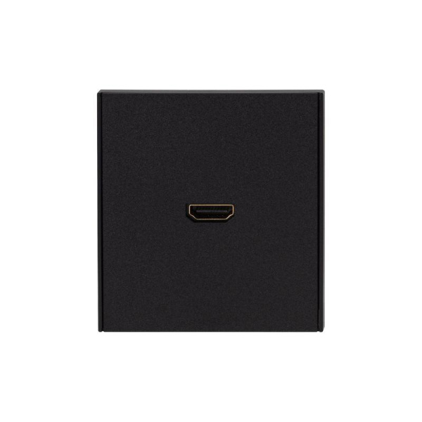 Розетка СП STRONG HDMI IP20 антрацит Kranz KR-78-0730-5
